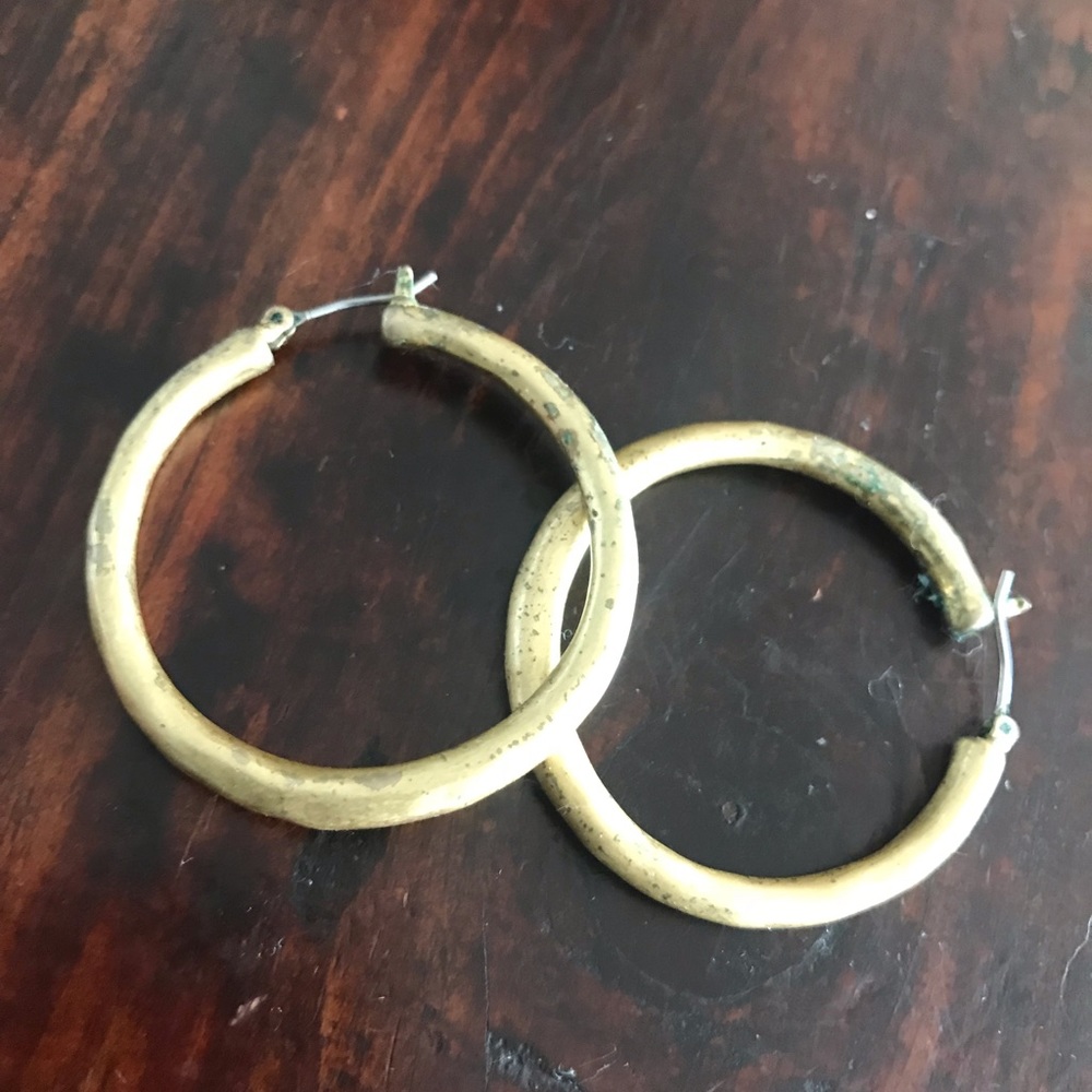 Gold Hoop Earrings